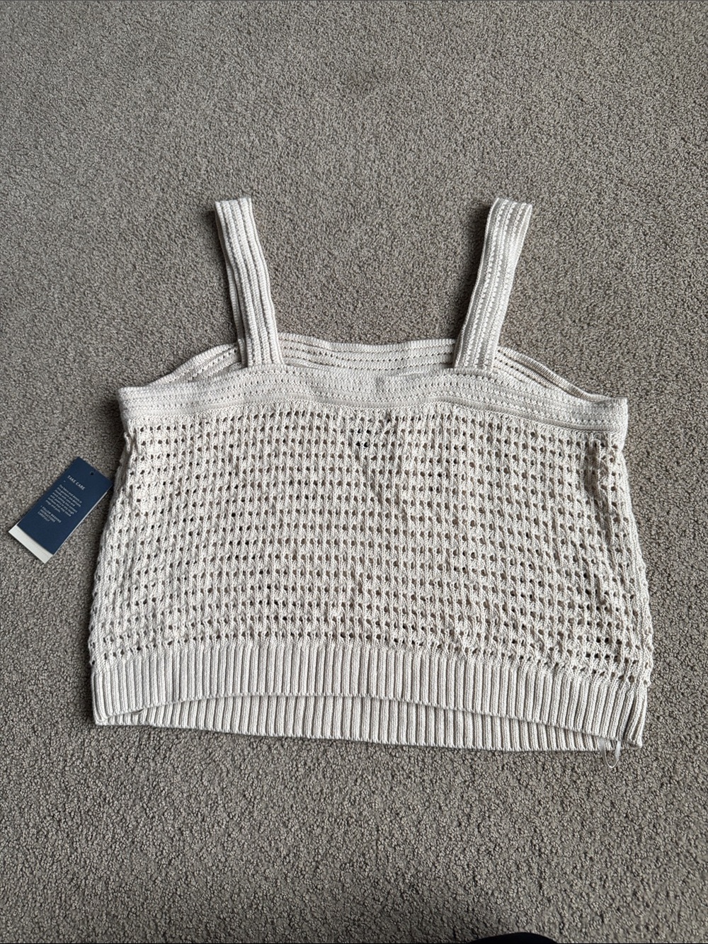 T68 NWT Universal Thread Women's Openwork Sweater Tank - ™ Size: XXL - Picture 5 of 5